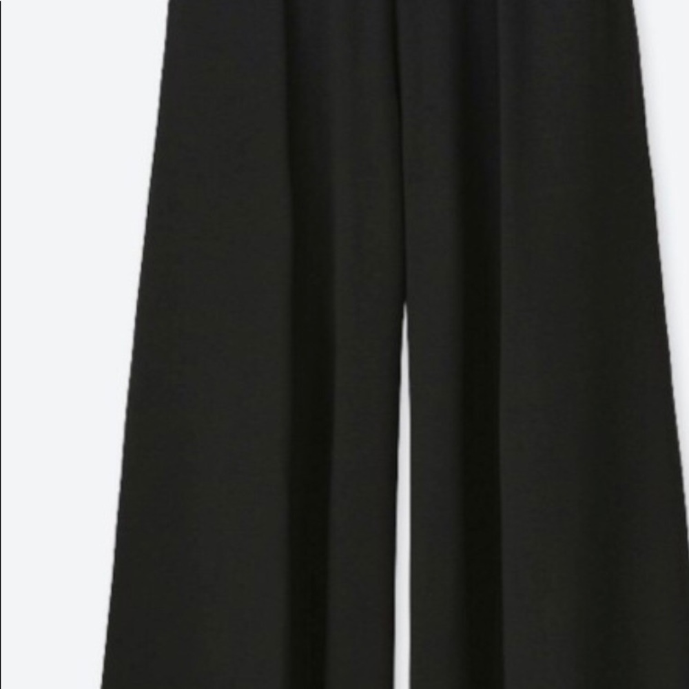 Uniqlo Culotte Black Pants